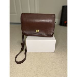 VTG Coach 9812 Ridgefield brown mahogany bag